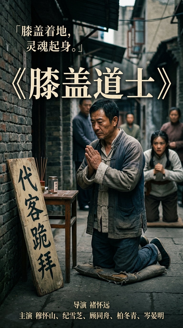 《膝盖道士》海报